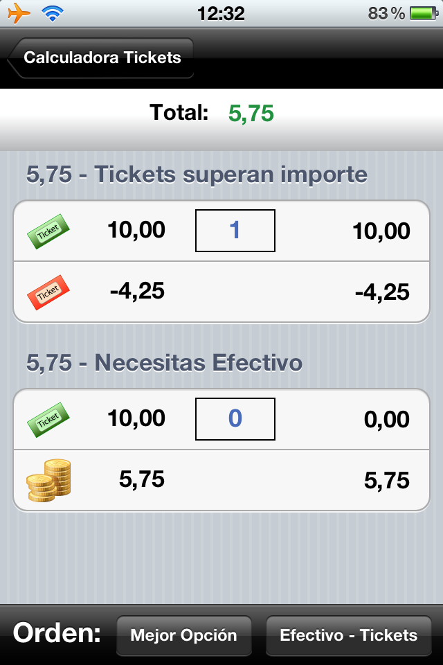 Ticket Calc hace su aparición en la App Store
