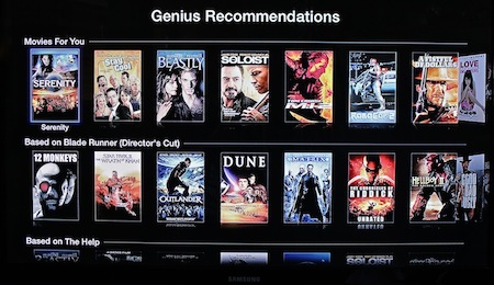 El Apple TV añade recomendaciones Genius para películas y series de TV