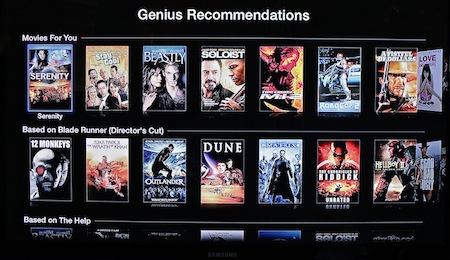 El Apple TV añade recomendaciones Genius para películas y series de TV