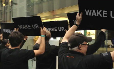 Ahora Samsung dice que no tiene nada que ver con la campaña «Wake Up»