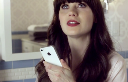 Zooey Deschanel y Samuel L. Jackson protagonizan 2 nuevos anuncios del iPhone 4S