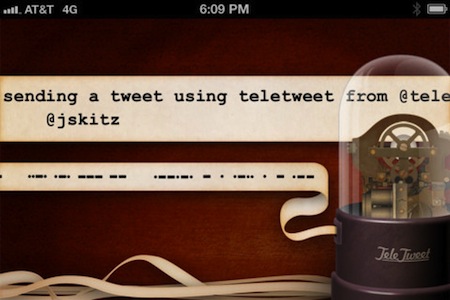 TeleTweet: Tuiteando con código Morse