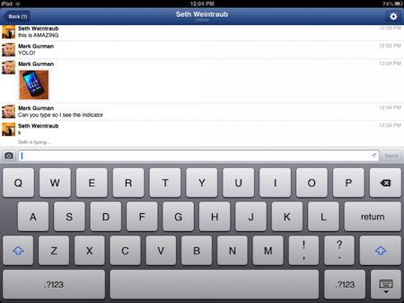Facebook Messenger: El chat de vídeo y una versión para iPad llegarán este verano