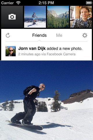 Facebook Camera: Facebook se clona a si misma