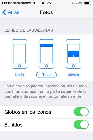 Silenciar notificaciones - sonido notificaciones