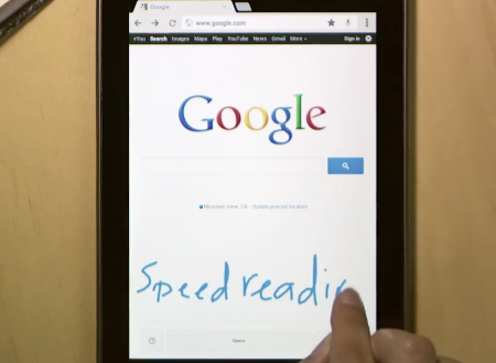 Ya puedes hacer búsquedas en Google escribiendo sobre la pantalla sin necesidad de teclado