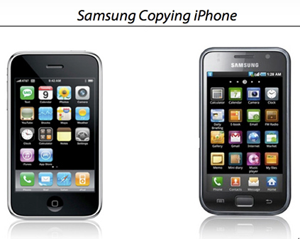 Apple gana la batalla a Samsung que deberá pagar 1049 millones de dólares a Apple por copia de patentes