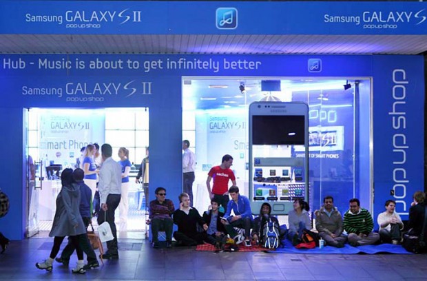Samsung abrirá su primera Store en Australia, casualmente al lado de una Apple Store