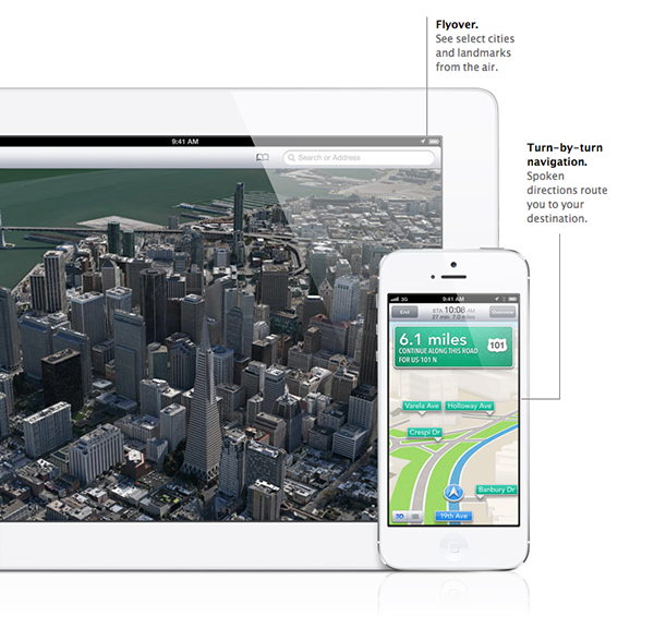 enable iOS 6 maps old devices