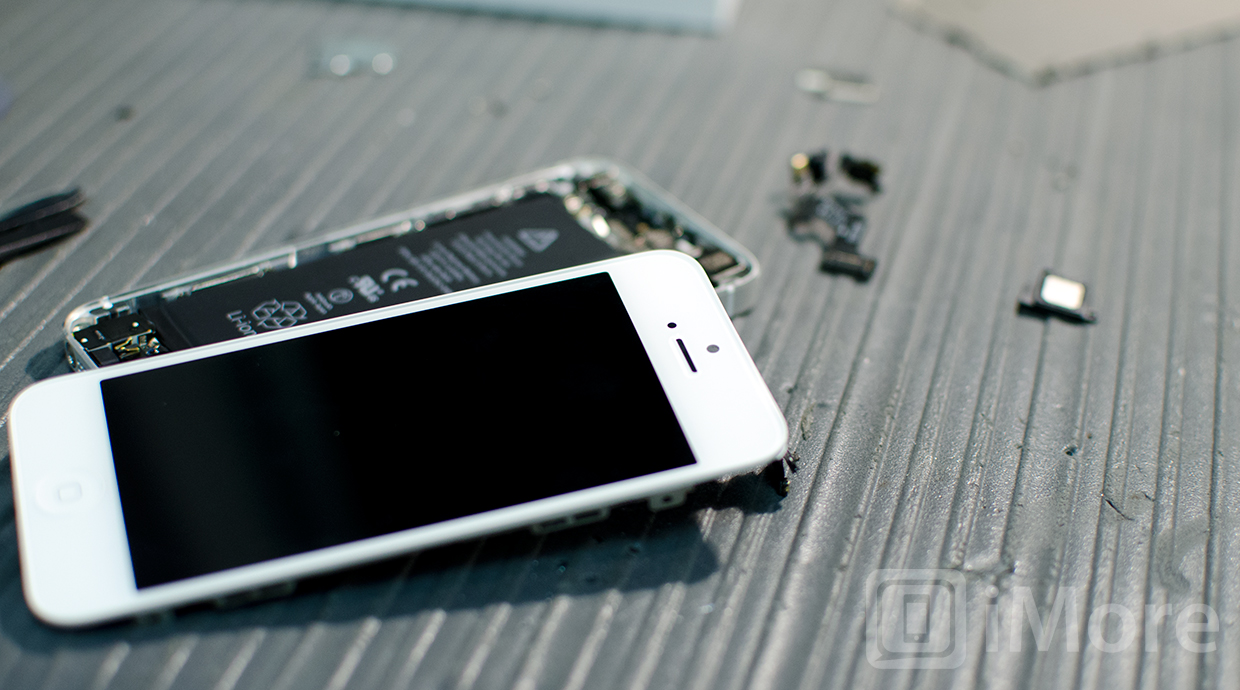 iPhone 5 como cambiar la pantalla rota