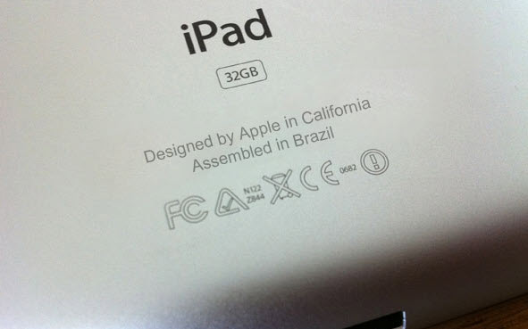 iPad Mini assembled-in-brazil