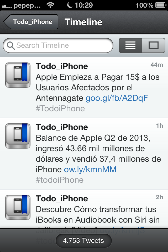 Tweetbot - TiP - screenshot 1