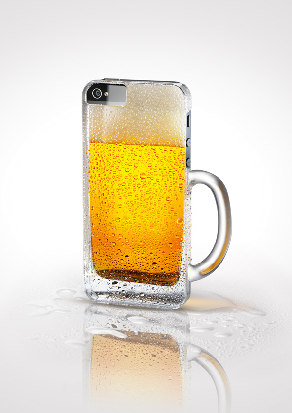 Twin-Desing BLICK Apps Beer - Fundas para iPhone