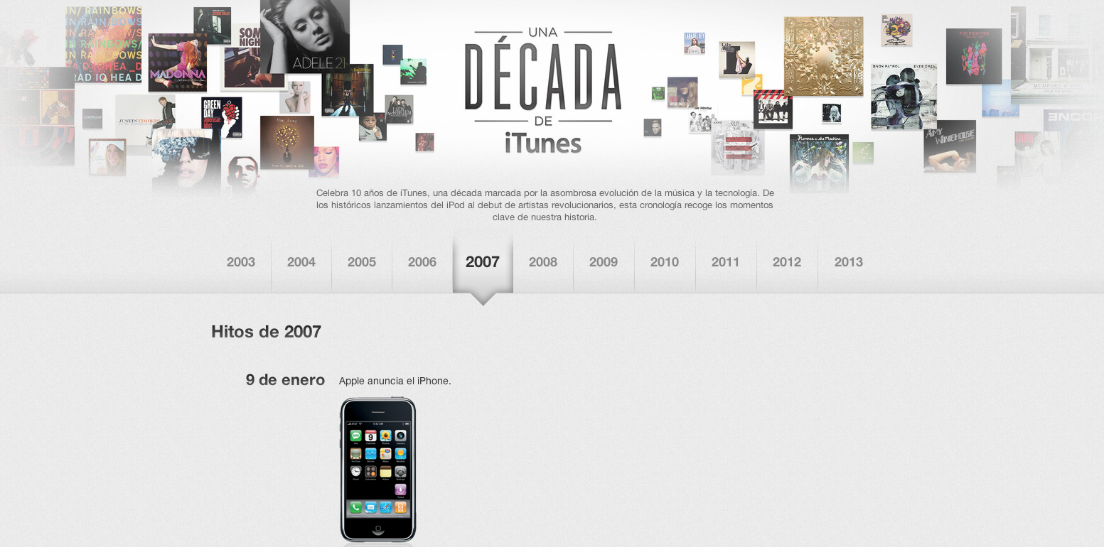 iTunes Decimo Aniversario