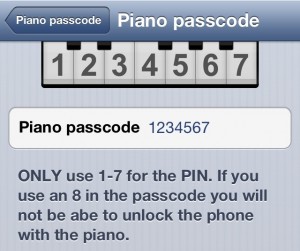 Piano-Passcode-Config
