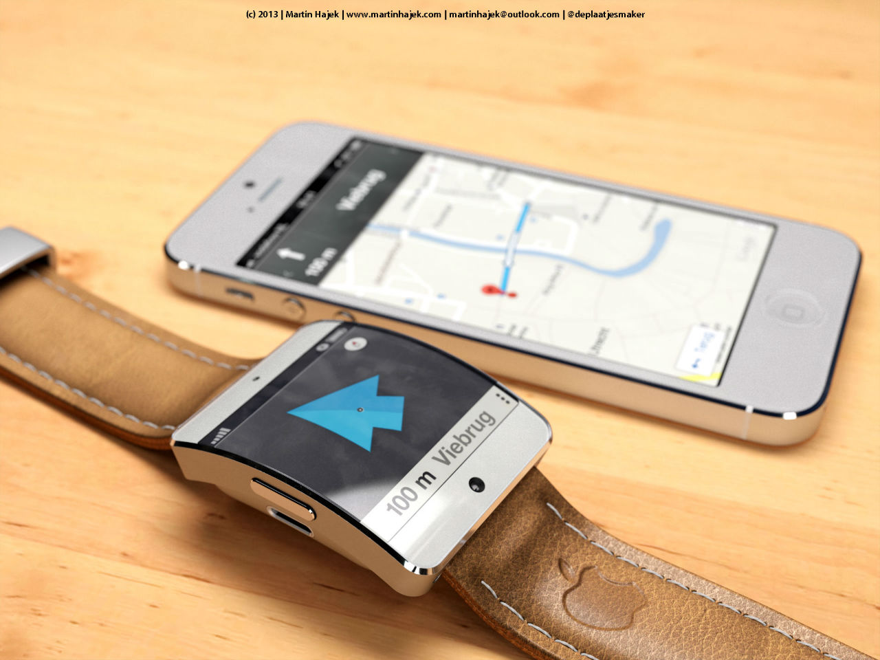 iWatch concept Maps - Martin Hajek - 2