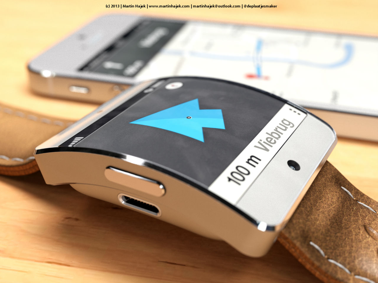 iWatch concept Maps - Martin Hajek - 3