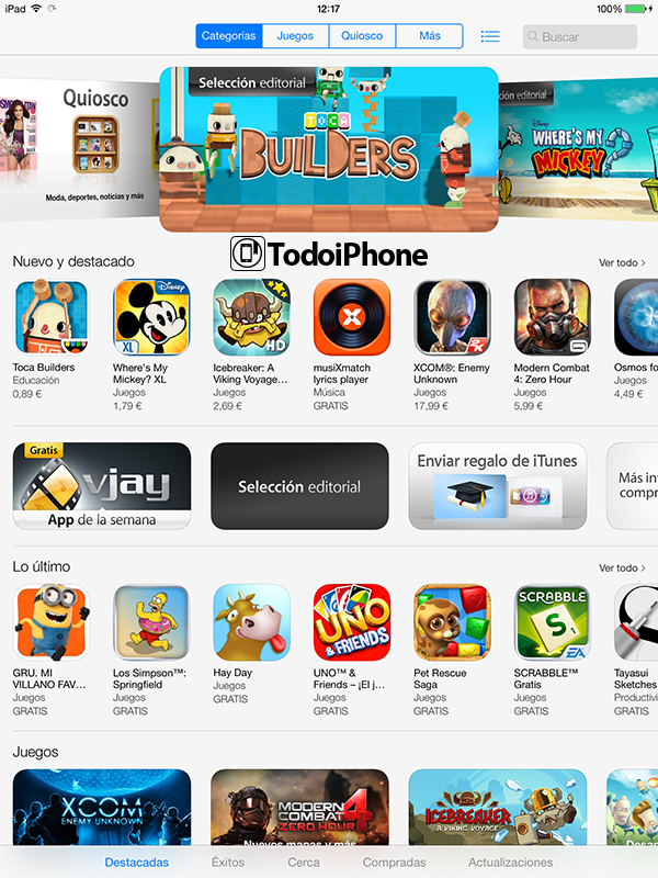 iOS 7 Beta 2 iPad - App Store