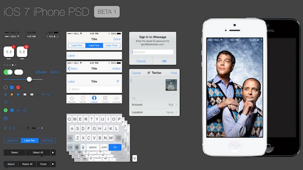 iOS 7 GUI