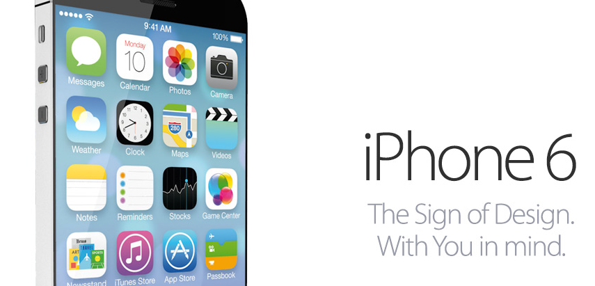 iPhone 6 Concept With iOS 7