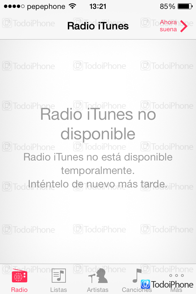 iTunes Radio España - 2