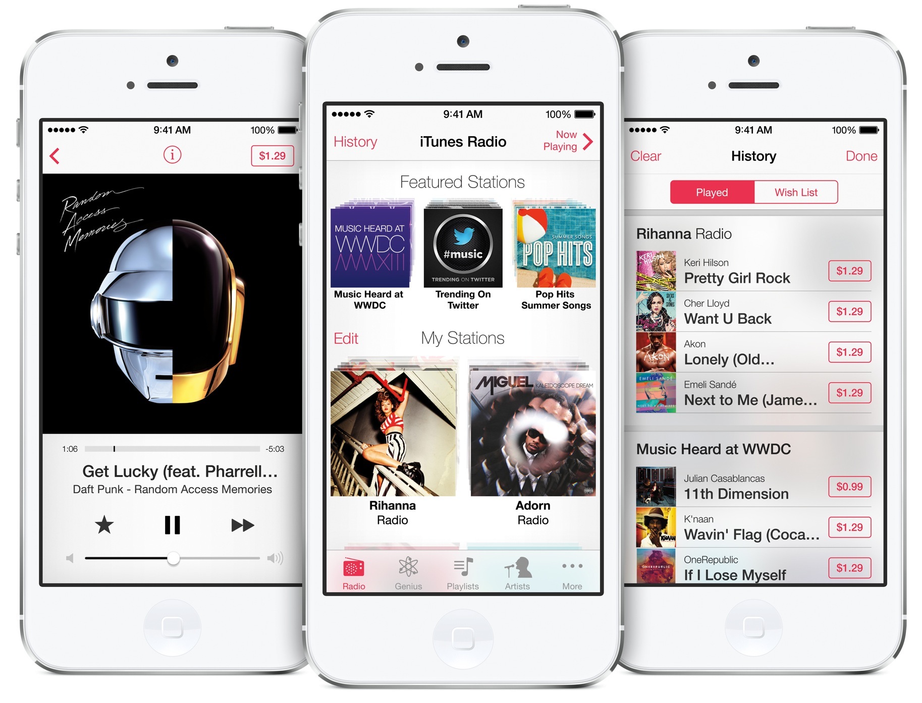 iTunes Radio iPhone 5