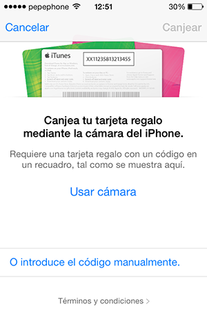 Como Canjear Promo Condes iTunes - 6