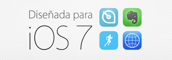 Diseñada para iOS 7