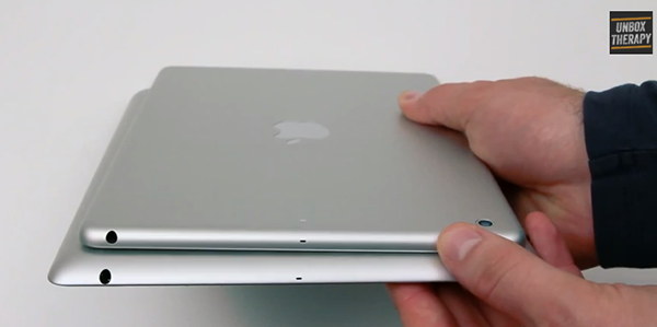 Enfrentan el iPad 5 y el iPad 4 en Un Nuevo vídeo