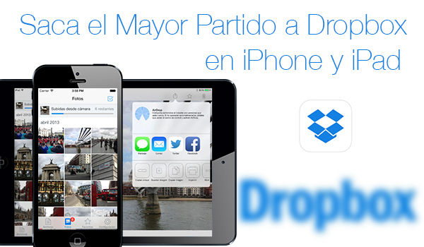 Saca Mayor Partido Dropbox iPhone