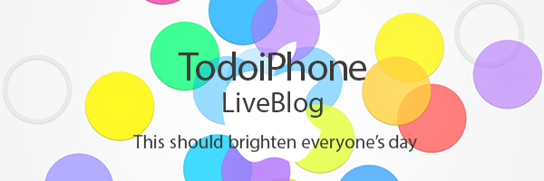 TodoiPhone LiveBlog Evento iPhone
