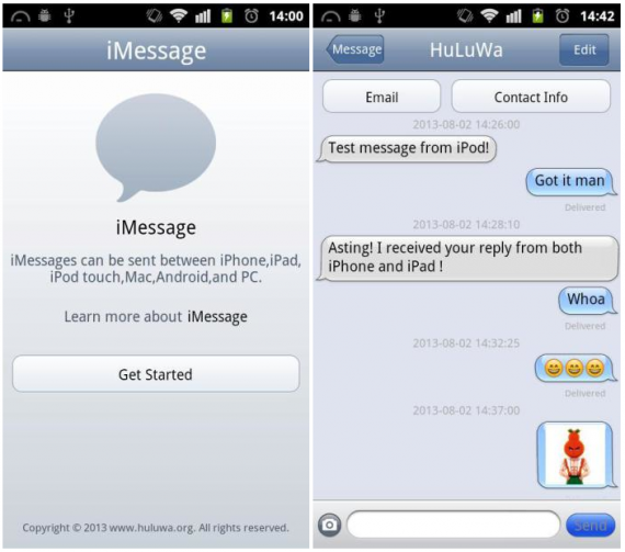 iMessage for Android