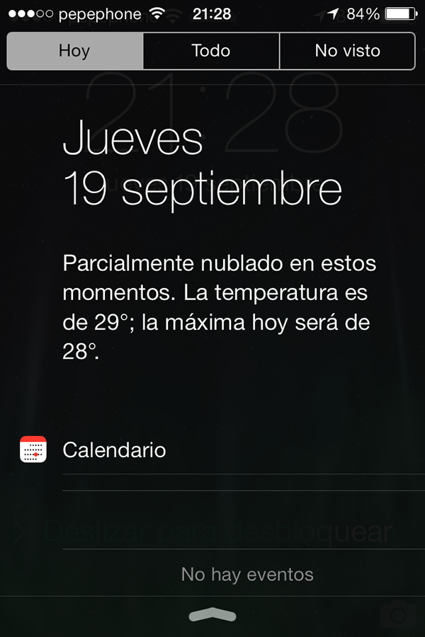 iO7 vs iOS 6 - Novedades de Uso - Centro Notificaciones