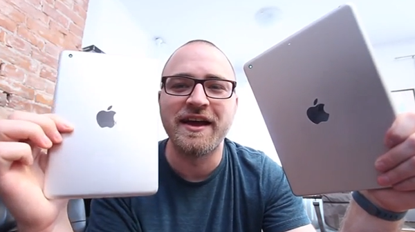 iPad 5 vs iPad mini 2 Carcasa Video