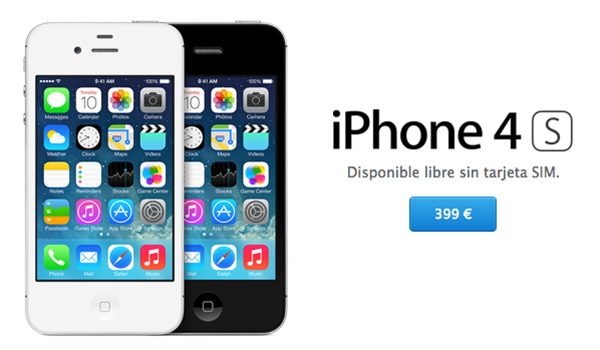 iPhone 4S Disponible App Store