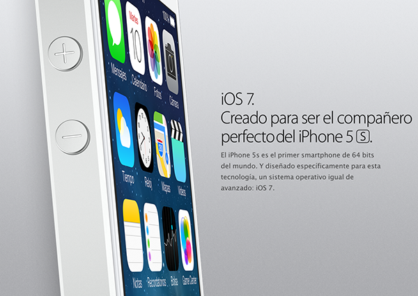 iPhone 5S Oficial - iOS 7