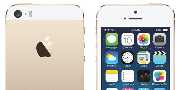 iPhone 5s Gold - Middel