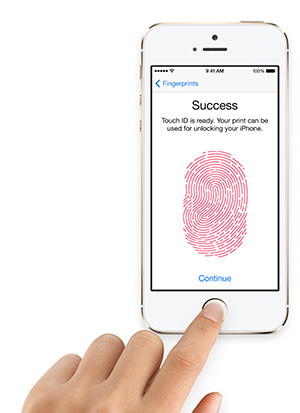 iPhone 5s Touch ID Apple