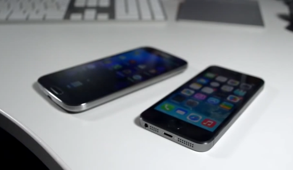 iPhone 5s vs Samsung Galaxy s4