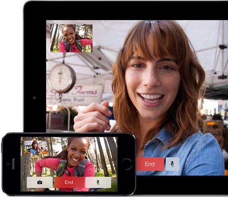 Facetime iOS 7 iPhone iPad