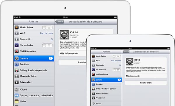 iOS 7 Actualizar