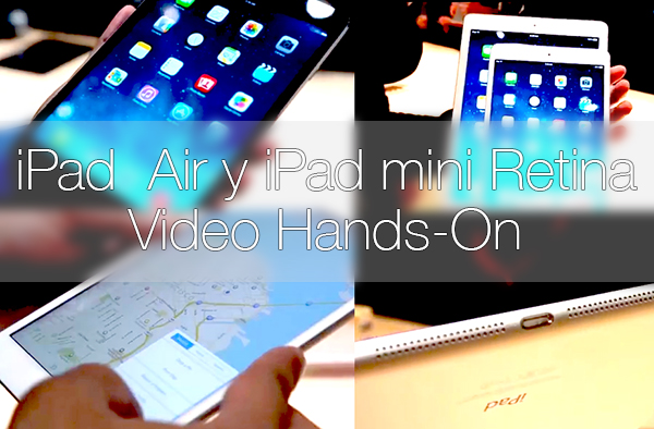 iPad Air iPad mini Retina Video Hands On