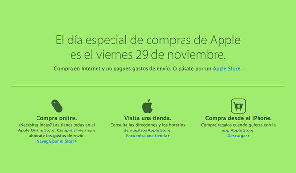 Apple Black Friday 29 Nov 13