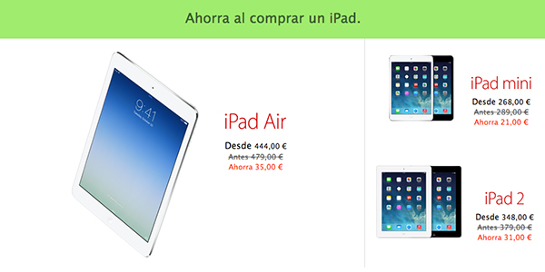 Black Friday Apple 29 Nov Descuentos - iPad