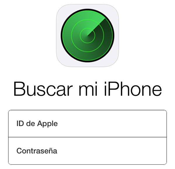 Si la app Buscar mi iPhone está activada en el dispositivo perdido