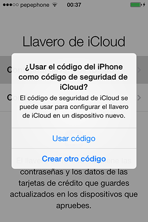 Configurar Llavero iCloud iPhone y iPad - 1