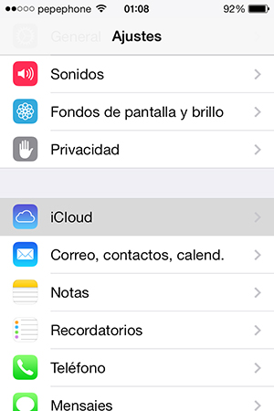 Habilitar Buscar mi iPhone en iPhone iPad - screenshot 1