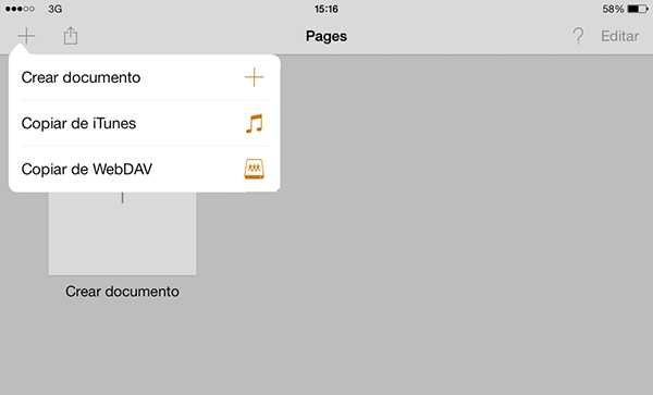 Pages Cargar Documento en la Nube