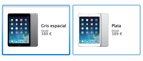 iPad mini Retina - Plata - Space Gray