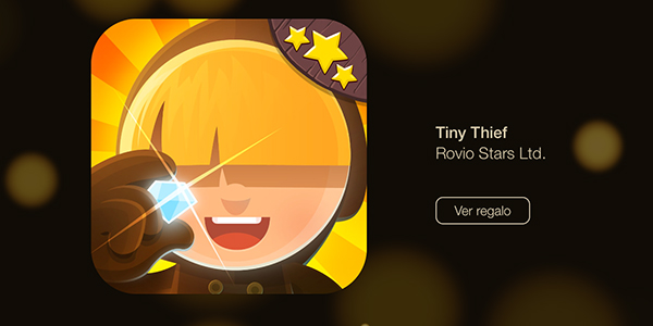 12 Dias Regalos - Tiny Thief Rovio